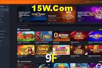 Interface moderna da plataforma 9F