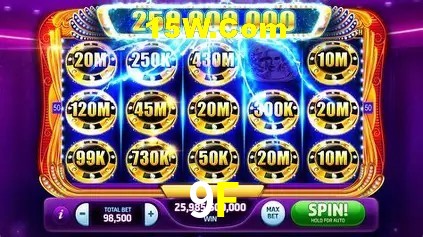 Slots com jackpots e giros grátis na 9F